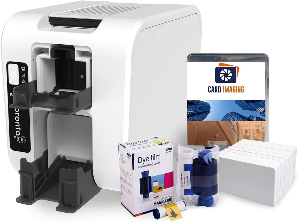 Single Side Card Printer & Supplies Package O306