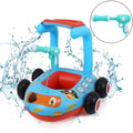 Toddlers Inflatable Pool Float Toys with Water Spray Gun Pirate Boat N718