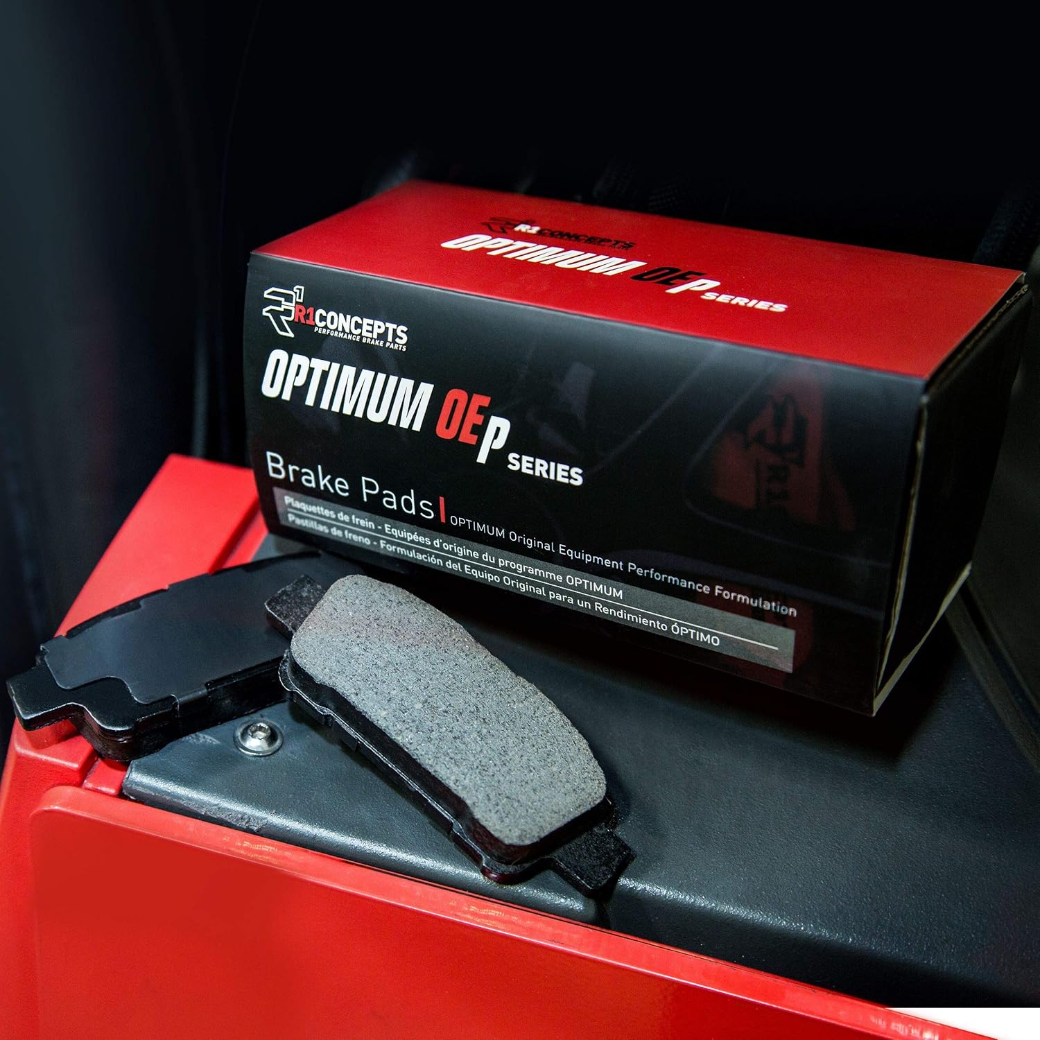 Brake Pads and Rotors Kit with Hardware and Sensor Kit T457