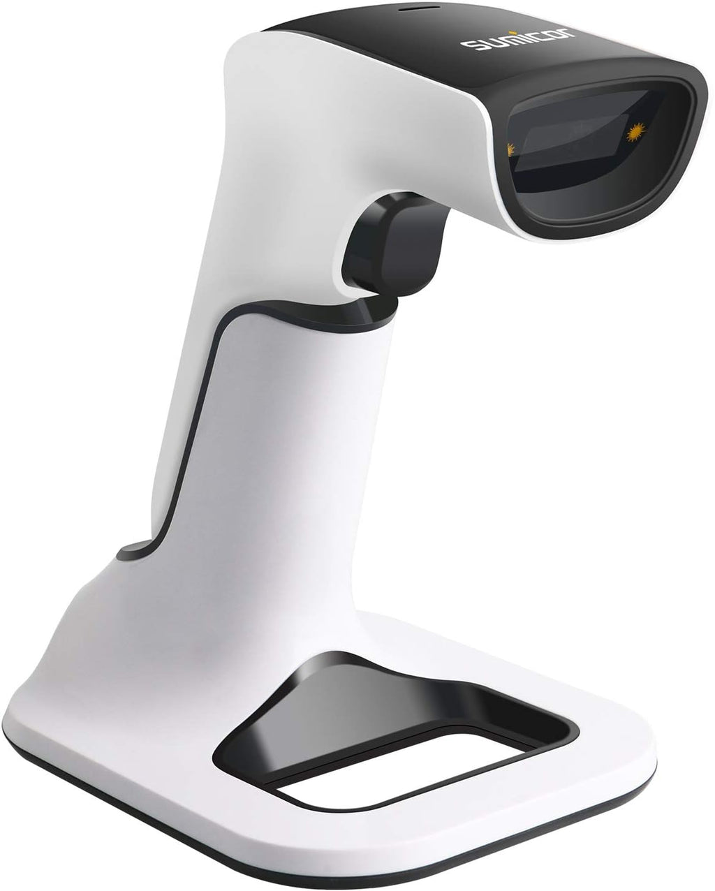 2D Bluetooth Barcode Scanner with Stand, 3 in 1 Wireless & Wired, 1D & 2D, Pack of 2 A460