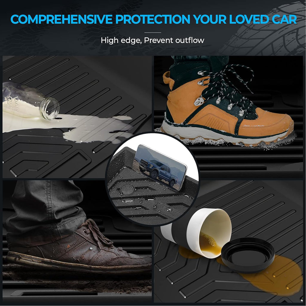 Floor Mat Liner for Crew Cab with Bucket Seat Z9456