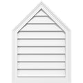 Peaked Top Surface Mount PVC Gable Vent R67235