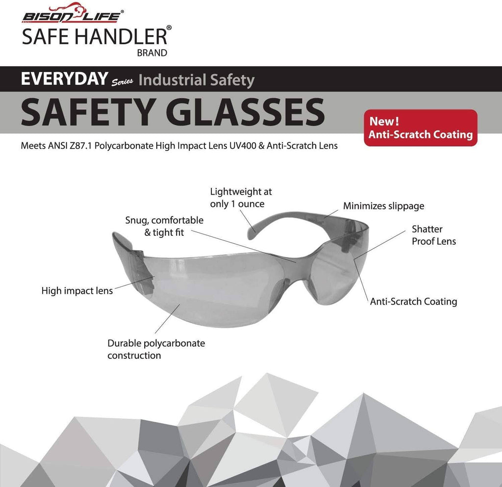 Brown Safety Glasses Pack of 144 M55628
