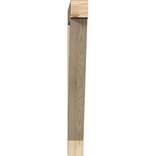 Douglas Fir Traditional Block Bracket L16509