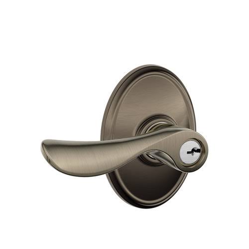 Champagne Lever Keyed Entry Lock P88990