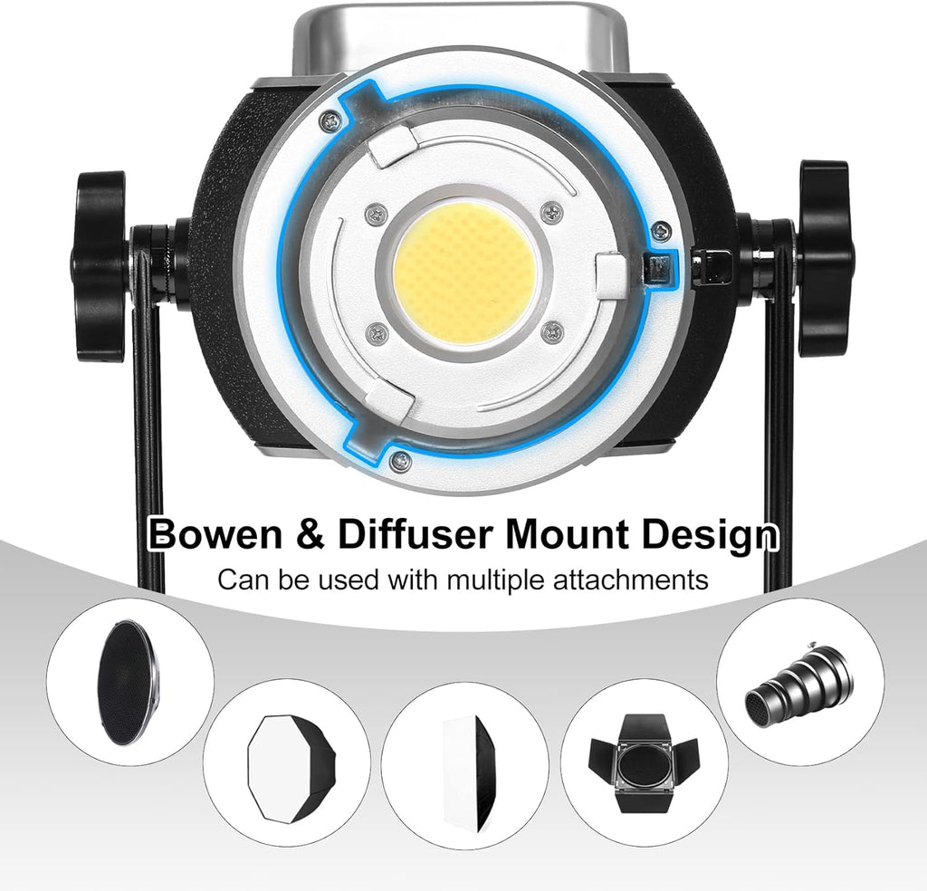 300W LED Video Light with Bowens Mount H50934