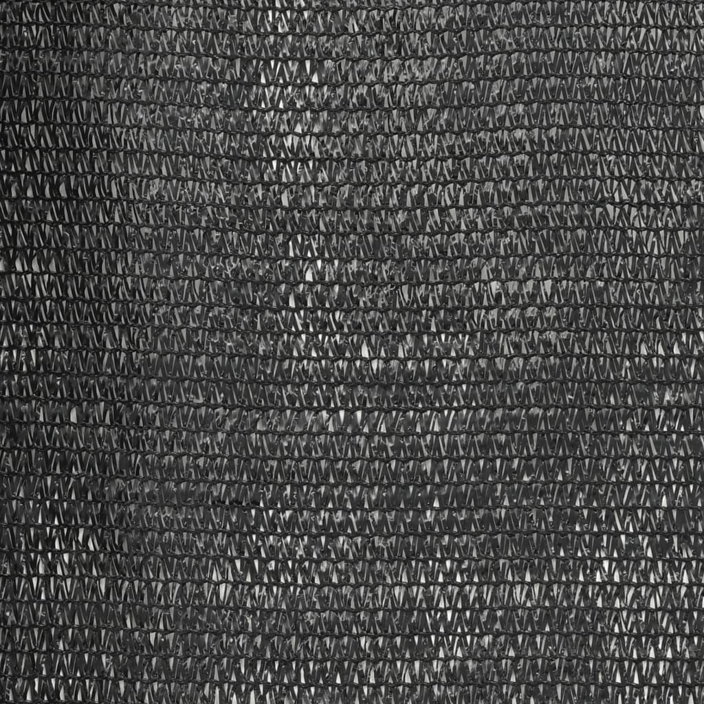 Black HDPE Privacy Net 3.3'x82' N7138