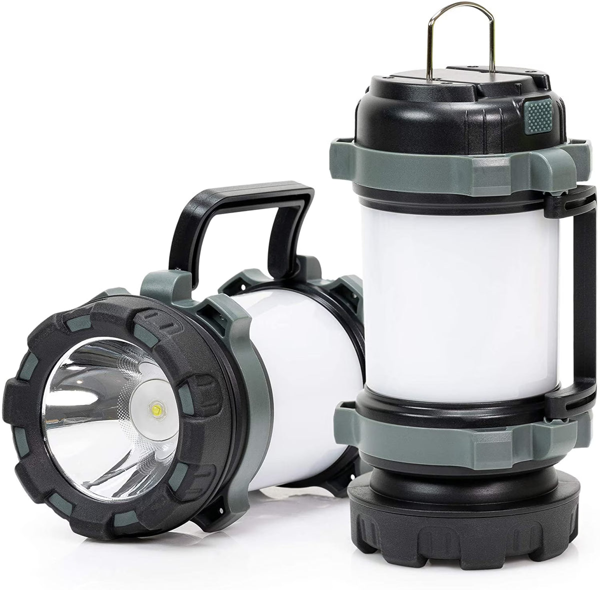 Rechargeable LED Camping Lantern 2PK (GREY) Y938