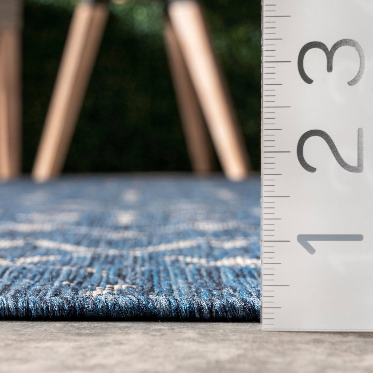 Charcoal Grey Moroccan Trellis Area Rug M5672