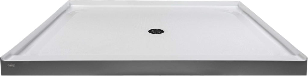 60" X 42" Rectangular Shower Pan with Center Drain E840264
