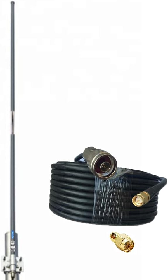 15dbi 915MHz Omni Fiberglass Antenna with 32.8ft SMA/RP-SMA Cable O34007