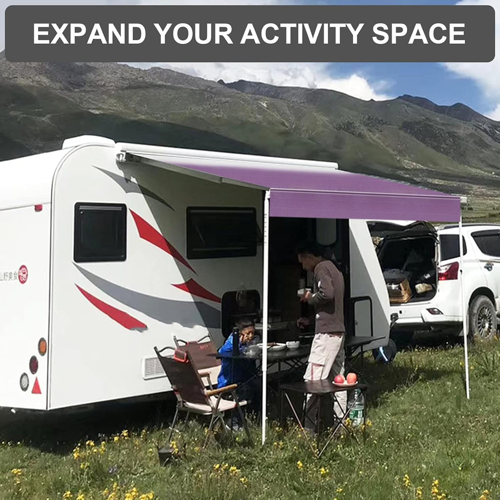 Waterproof Vinyl RV Awning Fabric Replacement - 18' U84800