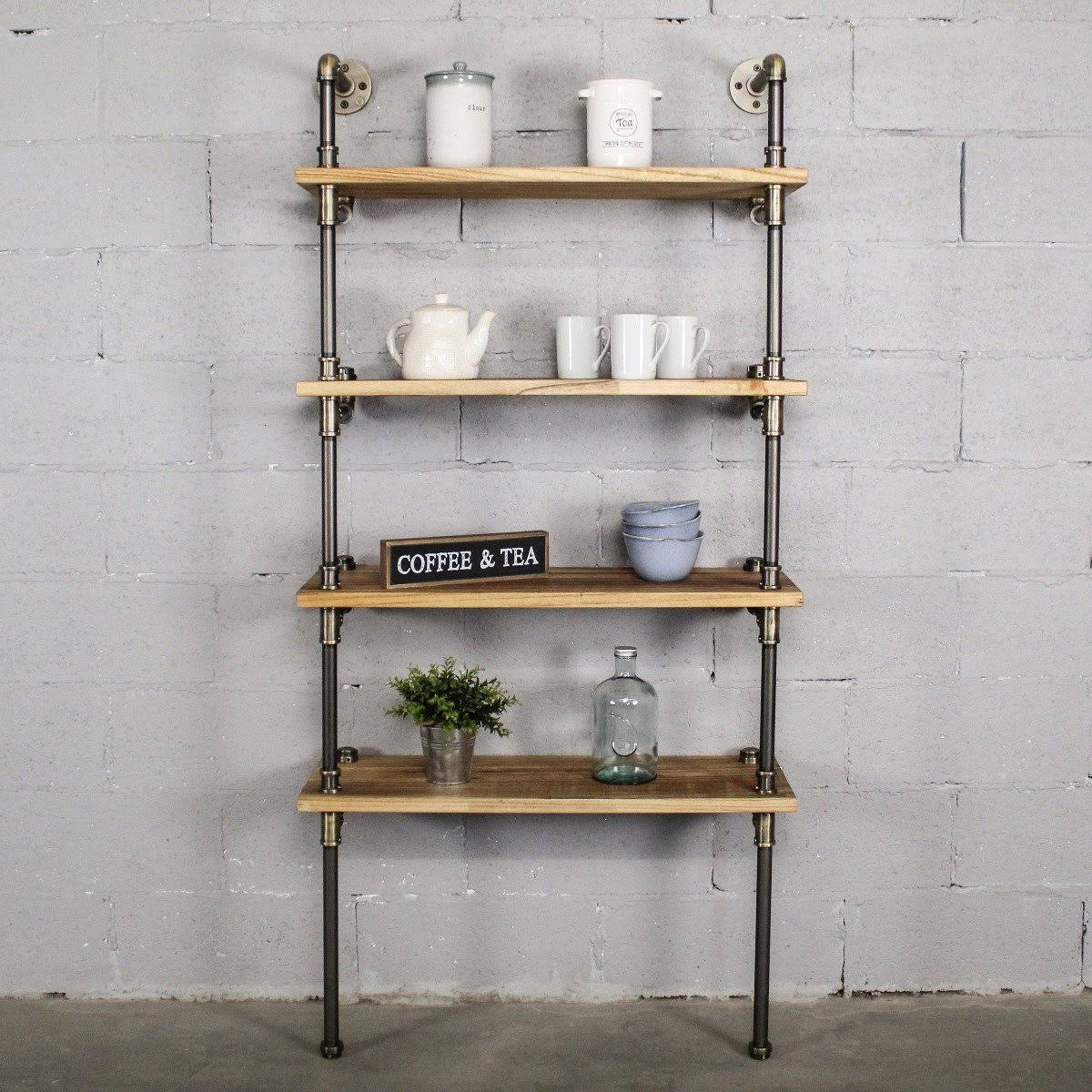 4-Tier Etagere Bookcase I321