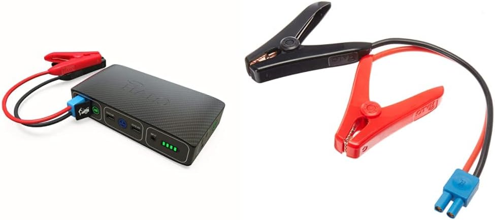 Rose Gold Portable Phone Laptop Charger Car Jump Starter with AC Outlet J382345