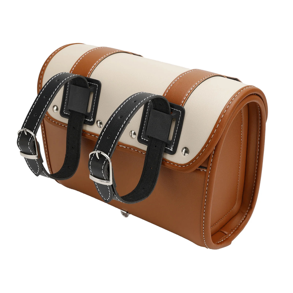 Brown Side Saddlebag Tool Bag Luggage Pouch Storage V2041