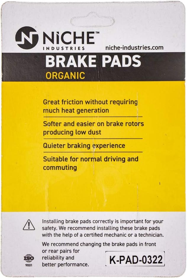 Organic Brake Pad Set of 2 Q308438
