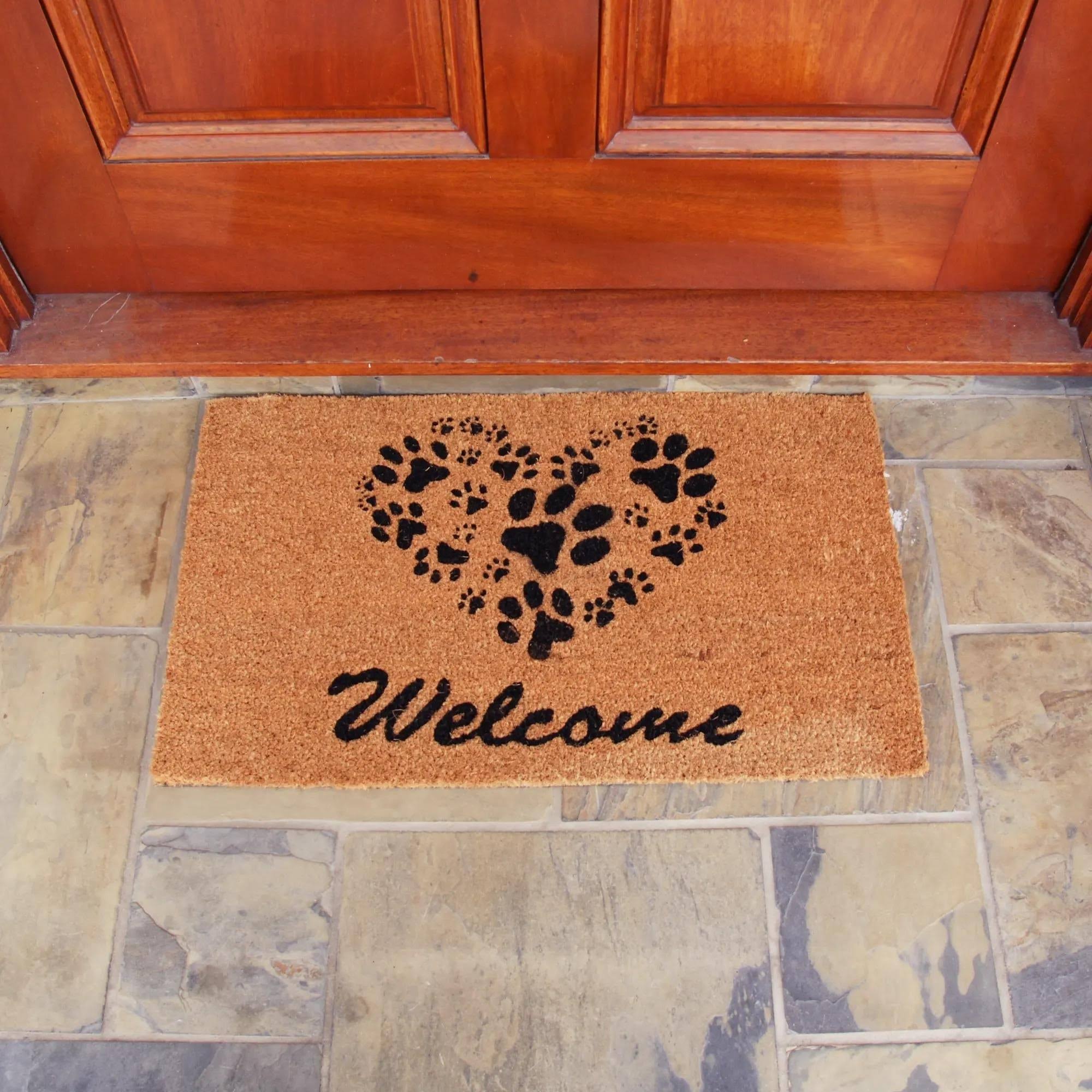 Tan 2 Doormats Door Mat Kit B8831