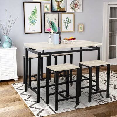 5 Piece Counter Height Dining Set G345