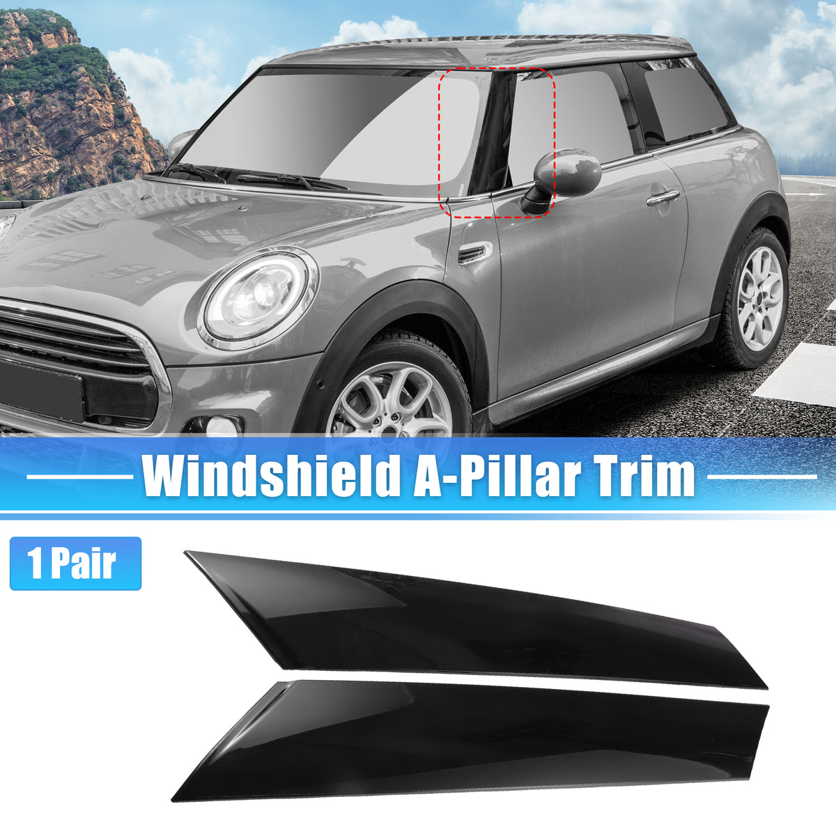Car A-Pillar Post Trim Cover U192