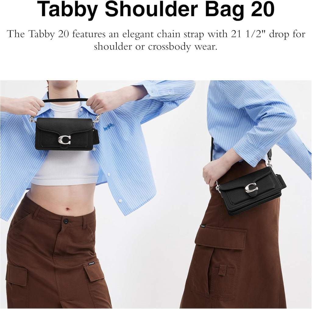 Black Shoulder Bag 20 F8354