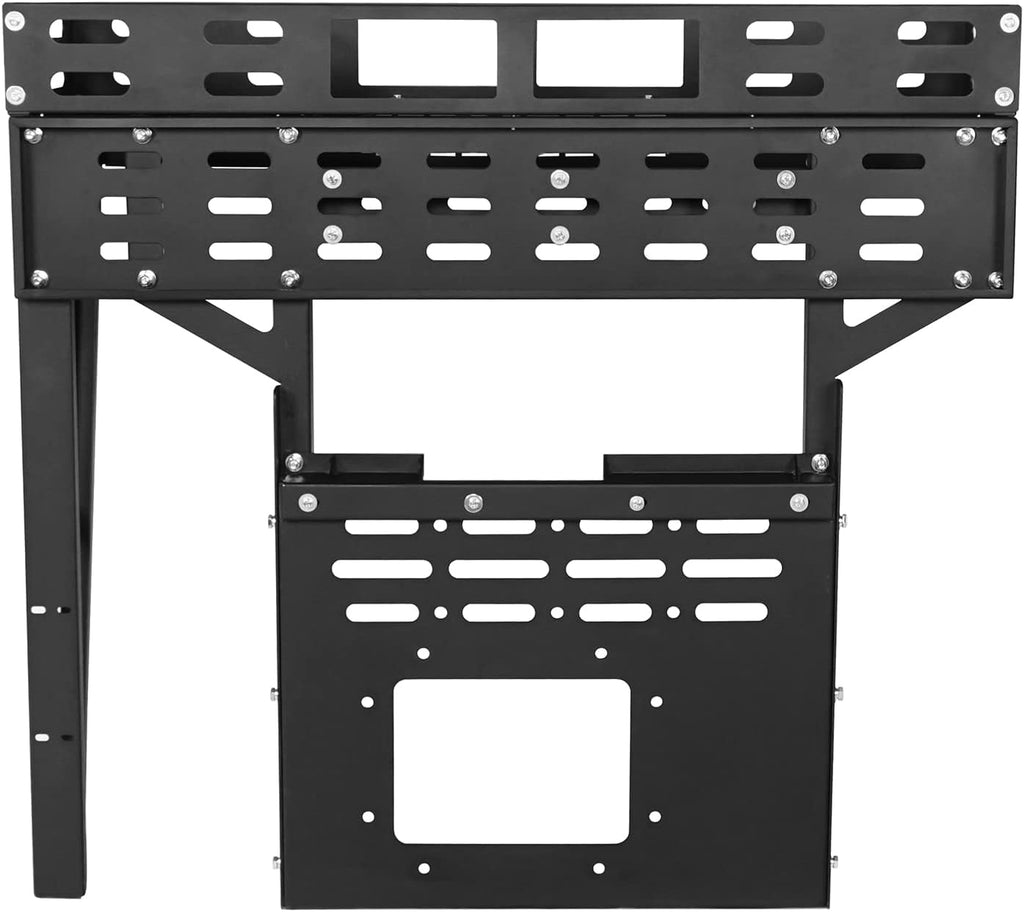 Tailgate Basket Rear Cargo Rack System with Reinforced Tailgate Hinge Kit R9929