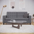 Light Gray Polyester Sofa T307