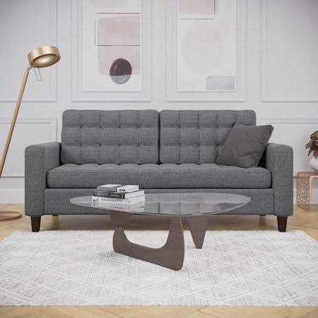 Light Gray Polyester Sofa T307