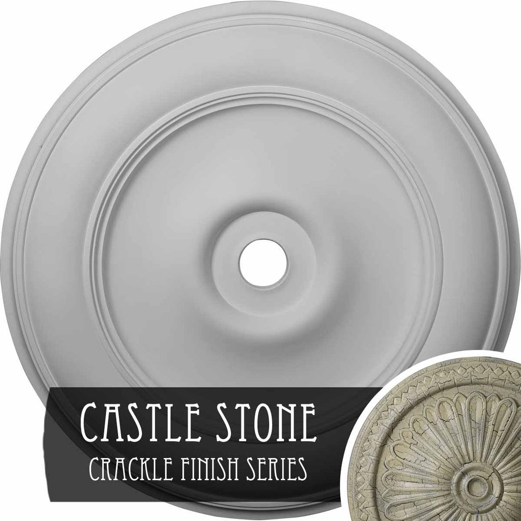 44 1/2x22OD x 4x22ID x 4 P Classic Ceiling Medallion W9525