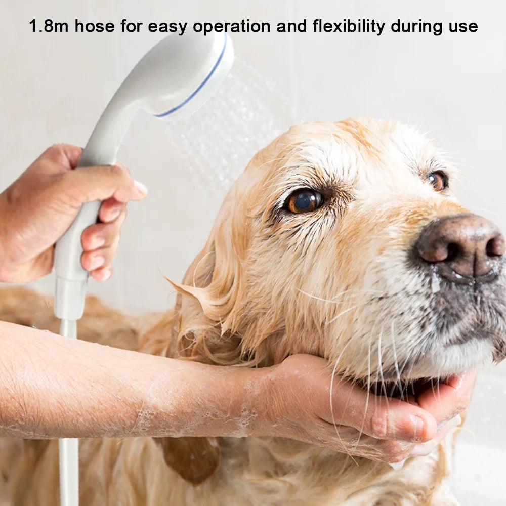 Portable USB Rechargeable Handheld Shower with LED Light T6566