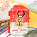 Mini Christmas Suitcase Dollhouse Decor S4750