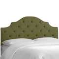 Olive Tufted California King Headboard U155
