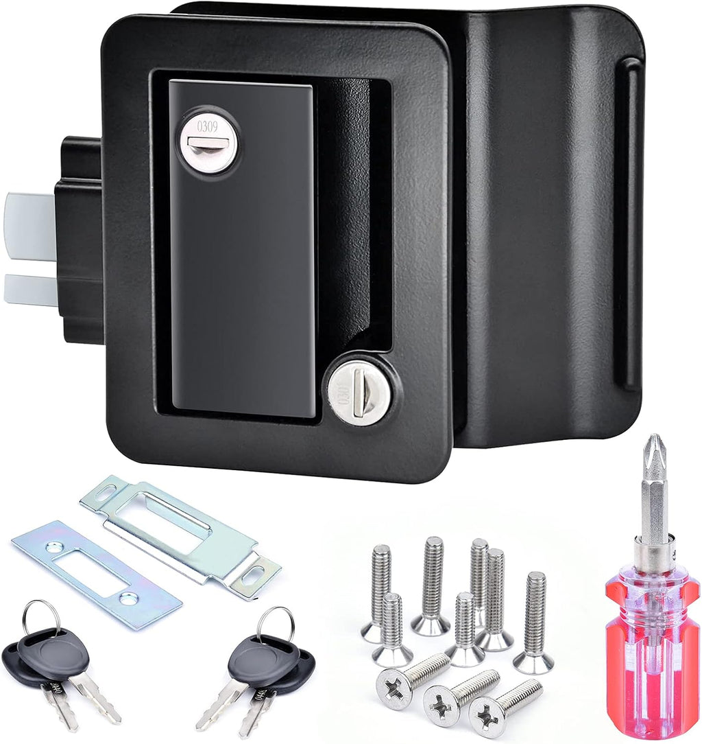 2-Pack RV Door Locks with Paddle Deadbolt O5242