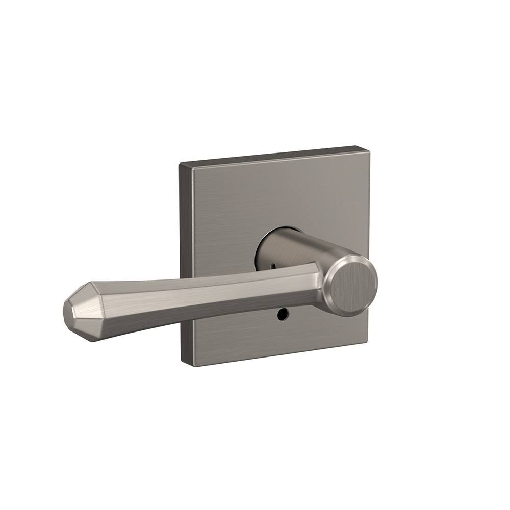 Satin Nickel Non Turning Dummy Lever Lock C254