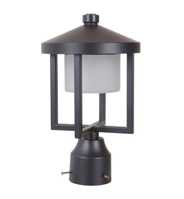 Satin Aluminum LED Post Mount Z818