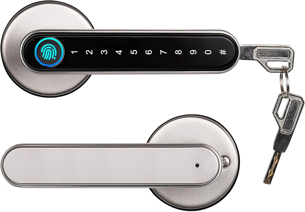 Black Fingerprint Door Lock with Keyless Entry O92569