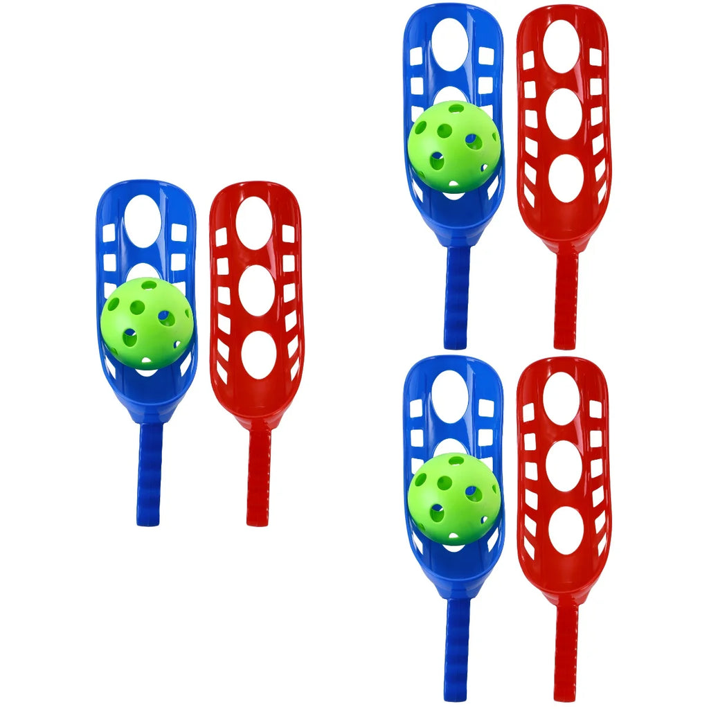 3pcs Scoop Toss & Catch Set Outdoor Sports Beach Game A182836