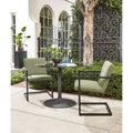 Satin Etched Tempered Glass Patio Table U7493