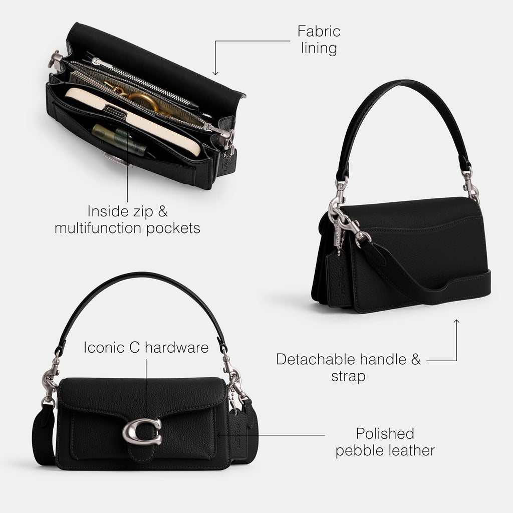 Black Shoulder Bag 20 F8354