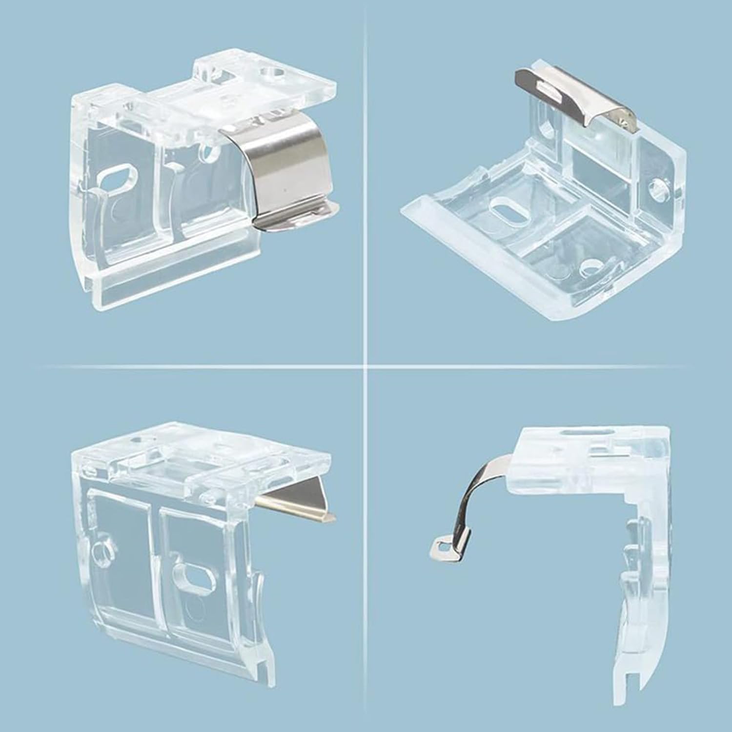 Cordless Shade Bracket with Metal Clip for 1" PVC Cordless Honeycomb Shades R435985