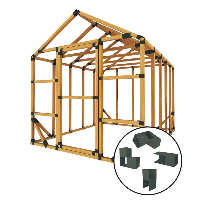 8 ft. W x 10 ft. D Greenhouse Kit U829788