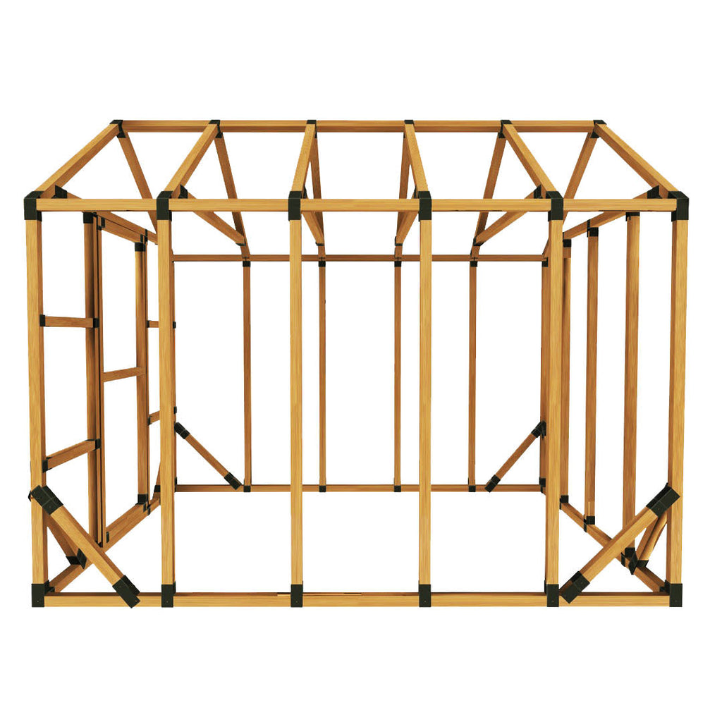8 ft. W x 10 ft. D Greenhouse Kit U829788