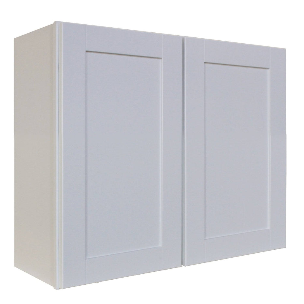 White Double Door Wall Cabinet Y82193