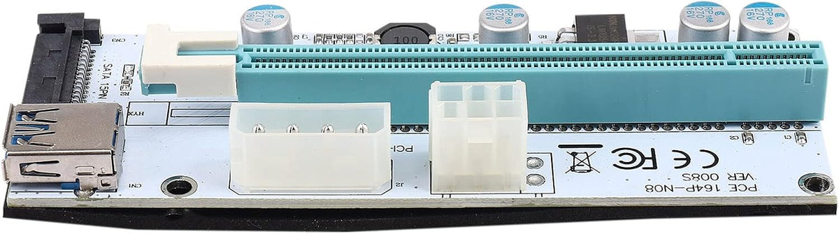 Pci-E Riser Express 1X to 16X USB 3.0 Extension Cable Pack of 2 S11852