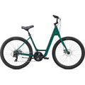 Teal Tint Hyper Green Satin Black Low Entry Sport Bike L87378