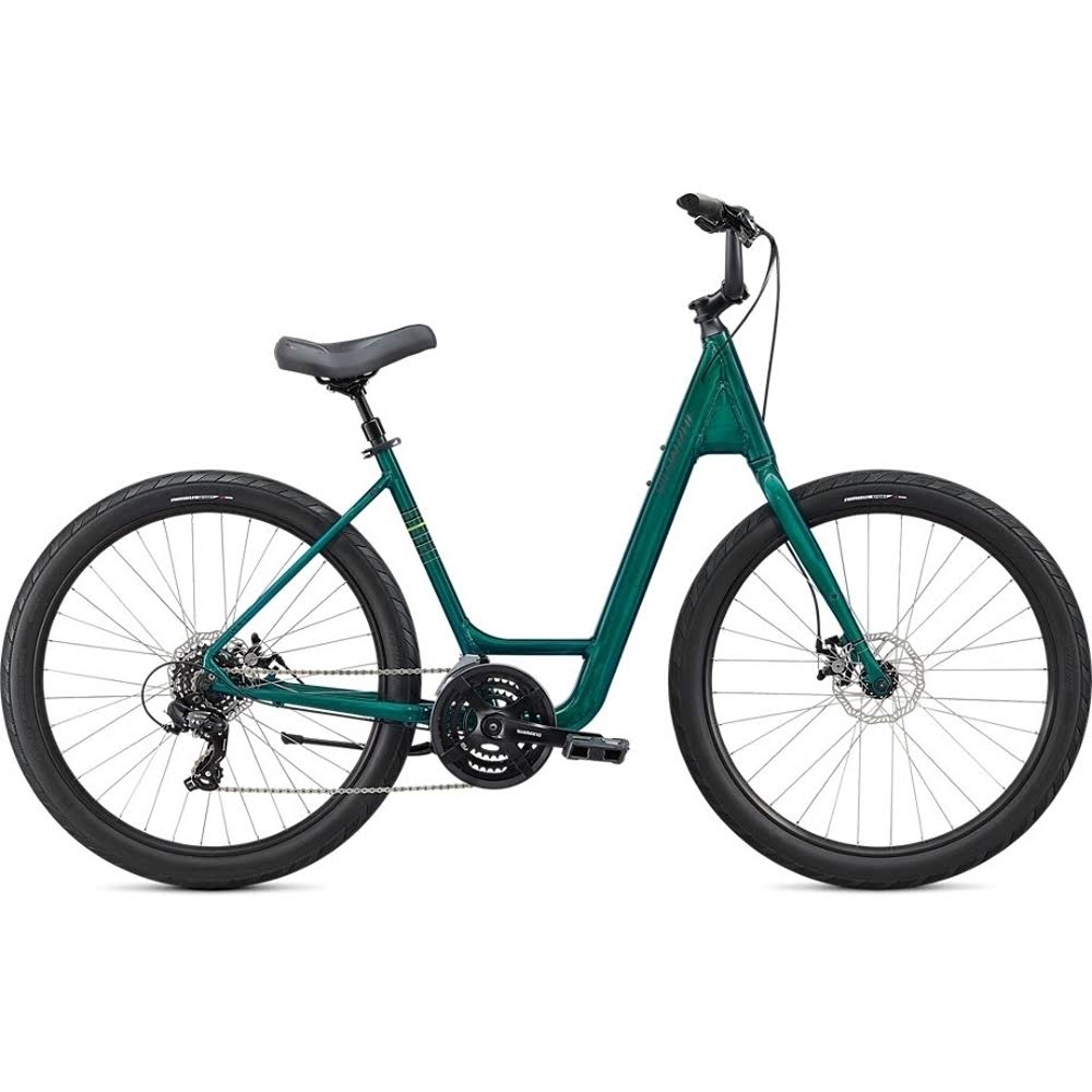 Teal Tint Hyper Green Satin Black Low Entry Sport Bike L87378