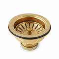 Matte Gold Kitchen Sink Strainer Set of Two Y917287