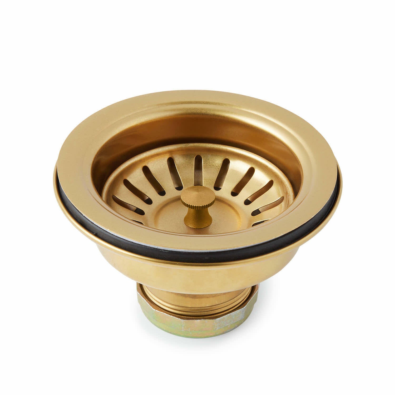 Matte Gold Kitchen Sink Strainer Set of Two Y917287