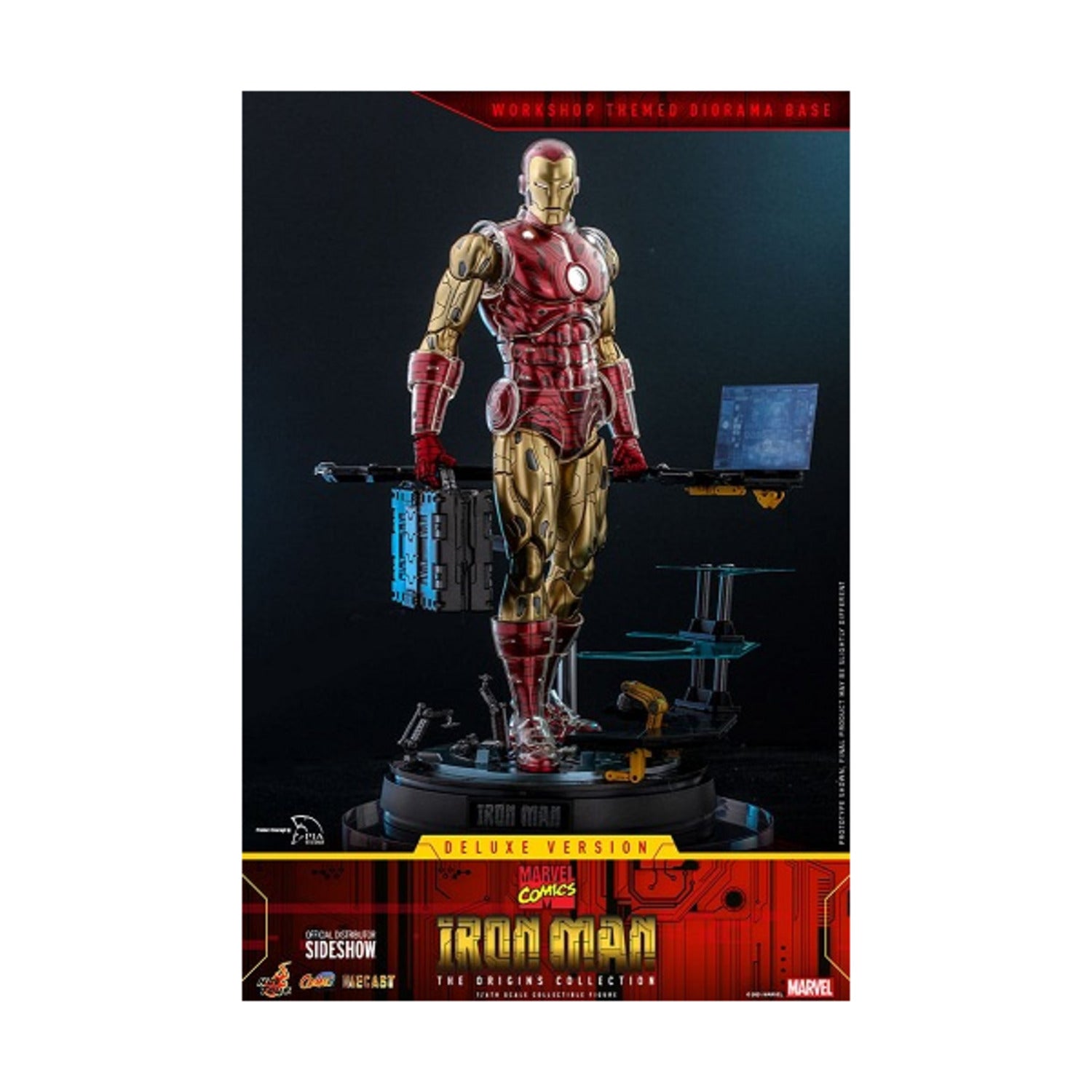 Iron Man The Origins Collection Deluxe Version 1:6 A6012