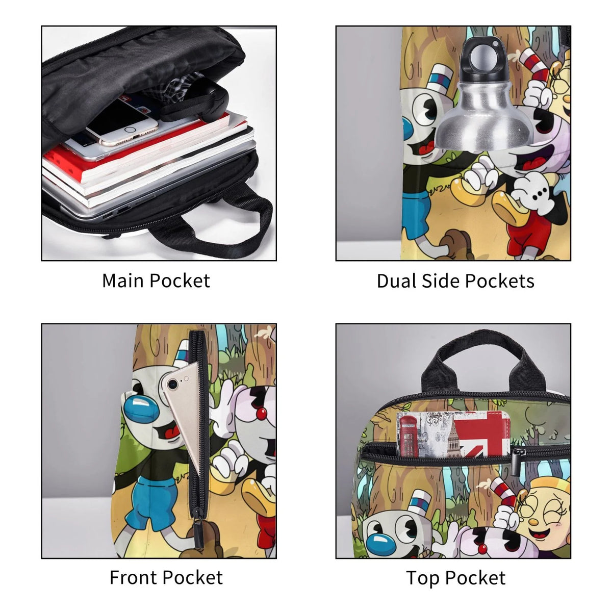Lightweight Unisex Backpack B44976