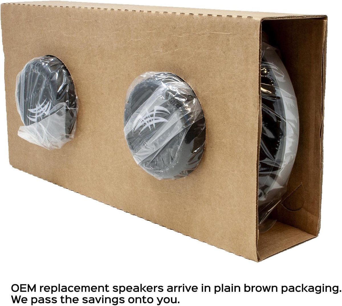 Silver Grill 6.5" OEM Replacement Speakers Y8388